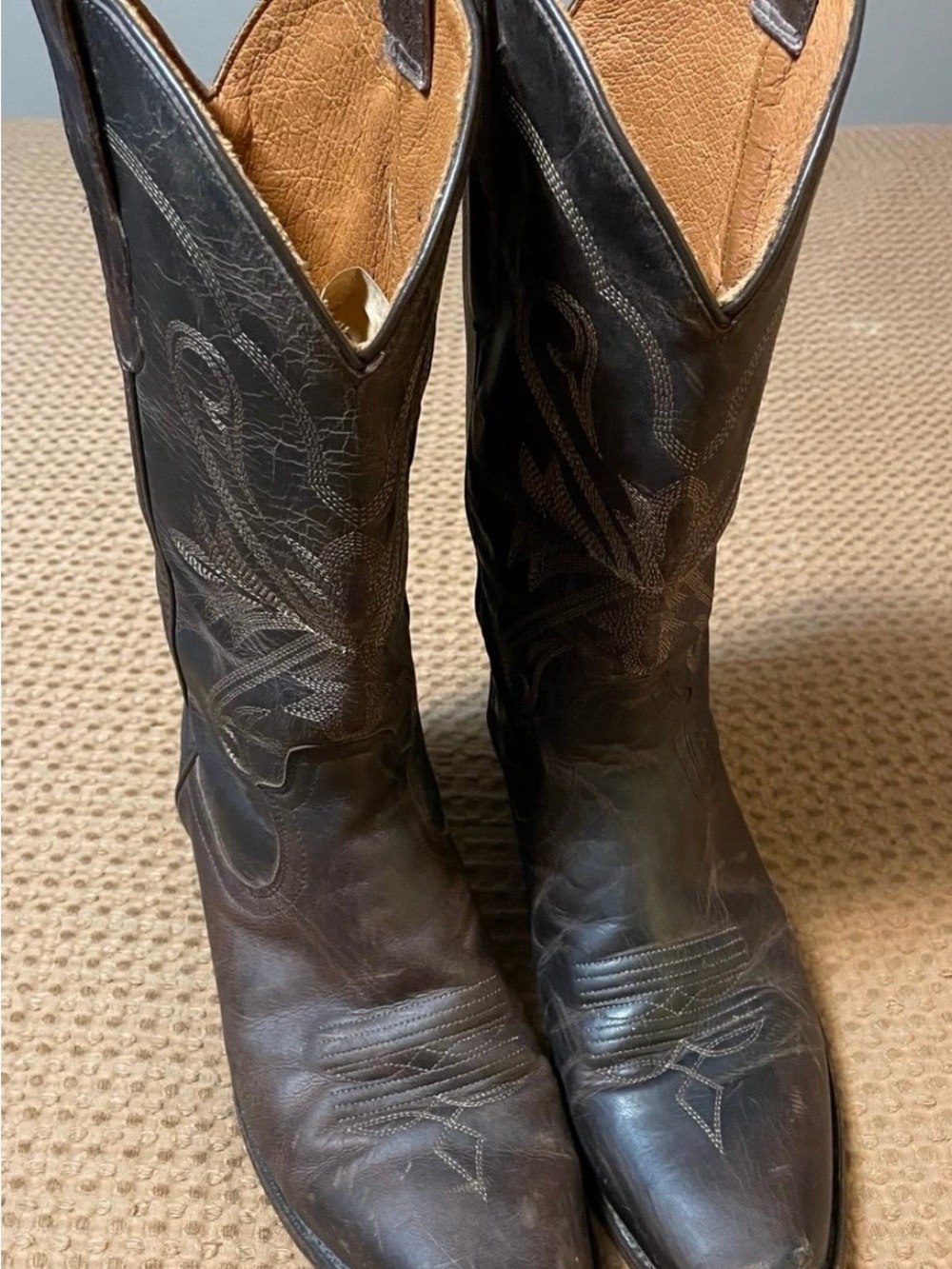 Idyllwind Women’s Square Toe Women’s Cowboy Boots 10.5 Brown leather